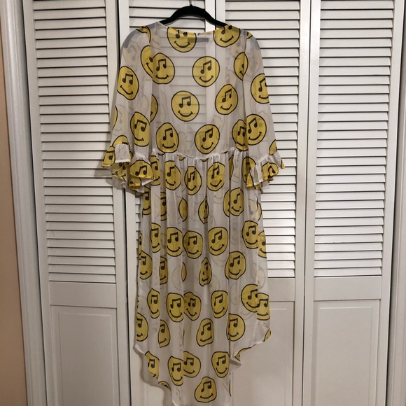 Joyrich Happy Music Face Kimono 🙂🎵 - Picture 7 of 7